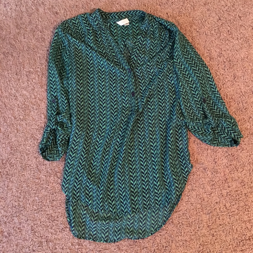 Chevron blouse